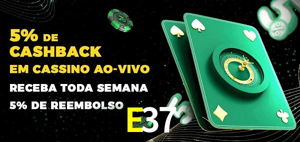 Promoções do cassino ao Vivo E37